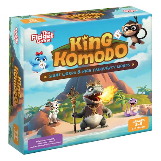 The Fidget Game King Komodo Educational Game Set